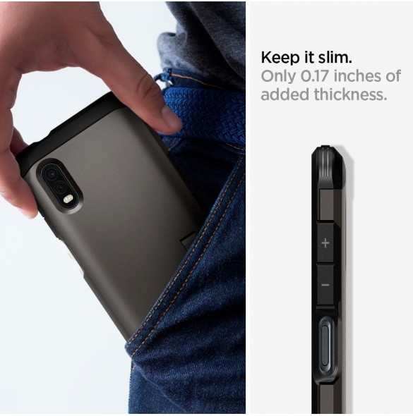Samsung Galaxy Xcover Pro och väldigt snyggt skydd från Spigen.
