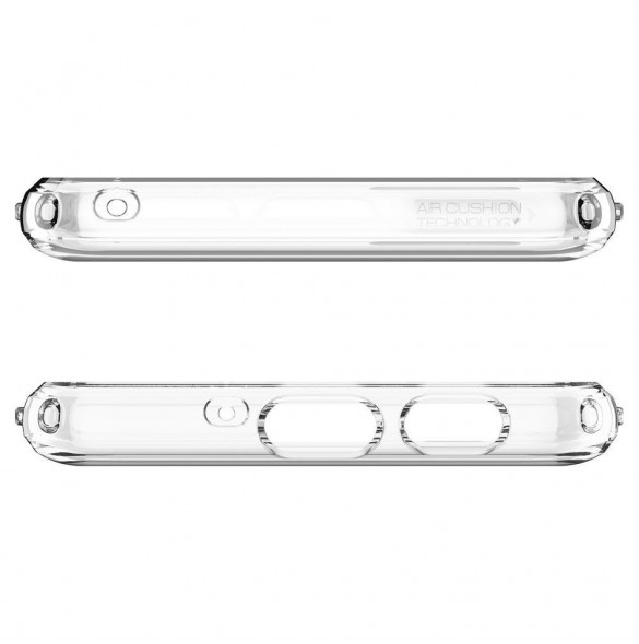 Spigen Liquid Crystal fodral täcker Samsung Galaxy A8 2018 A530 - Klar