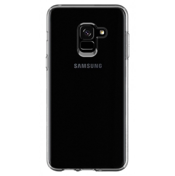 Spigen Liquid Crystal fodral täcker Samsung Galaxy A8 2018 A530 - Klar