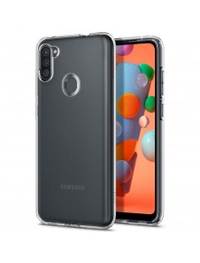 Samsung Galaxy A11 och väldigt snyggt skydd från Spigen.