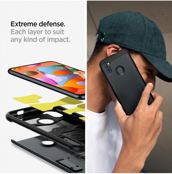 Spigen Tough Armor Samsung Galaxy A11 - Metallskiffer