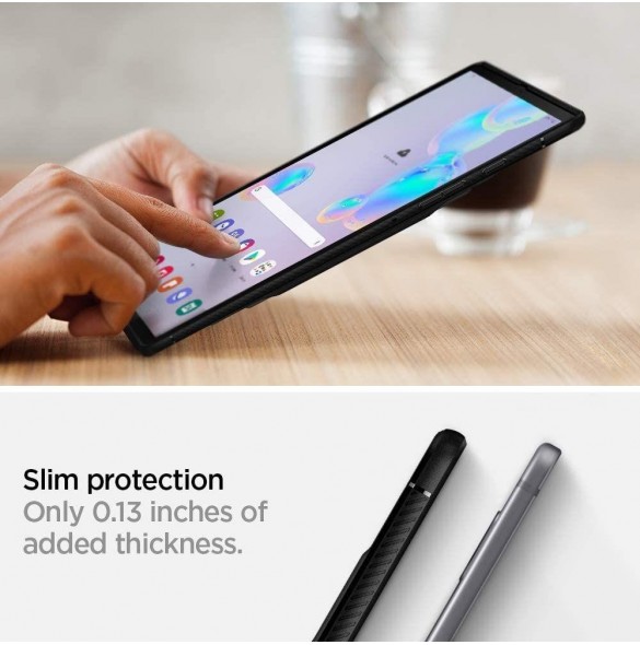 Matt svart och väldigt snyggt omslag Samsung Galaxy Tab S6 10.5 T860 / T865.