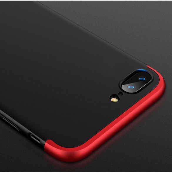 JollyFX 360 Skydd Fram och Bak Fodral Full Body Skal Apple iPhone 8/7 - Svart