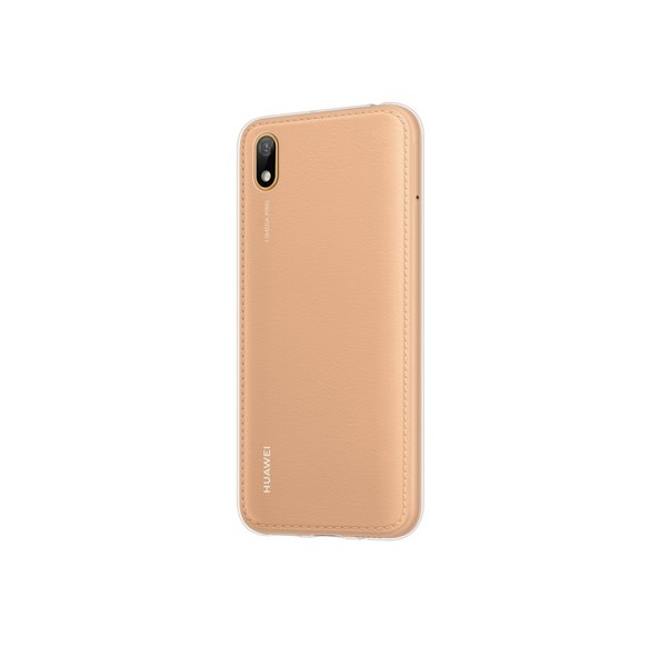 Genomskinlig och väldigt snygg täcka Huawei Y5 2019.