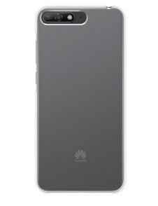 Genomskinlig och mycket snygg täcka Huawei Y6 2018.