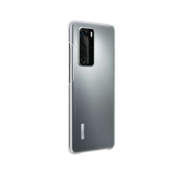 Huawei P40 Pro och väldigt snyggt skydd från Huawei.