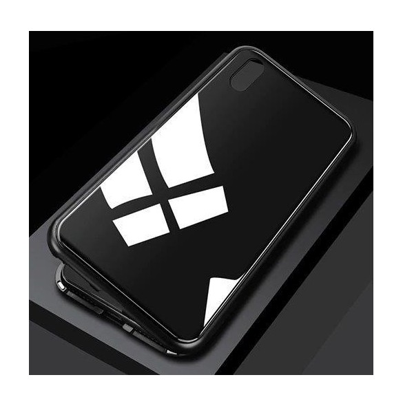 JollyFX Magnetic Case Full Body Frame (inget skärmskydd) till Huawei Mate 20 Pro - Svart