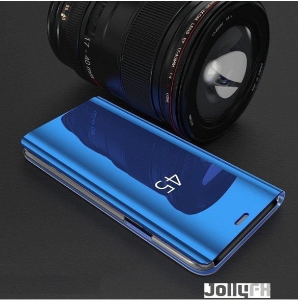JollyFX Clear View Fodral till Samsung Galaxy A41 - Svart