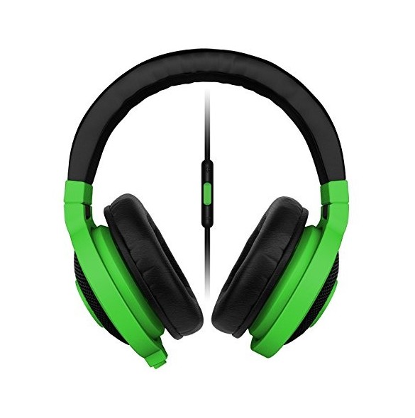 Razer Kraken Mobile - Analoga Gaming och Musikhörlurar Neon Grön