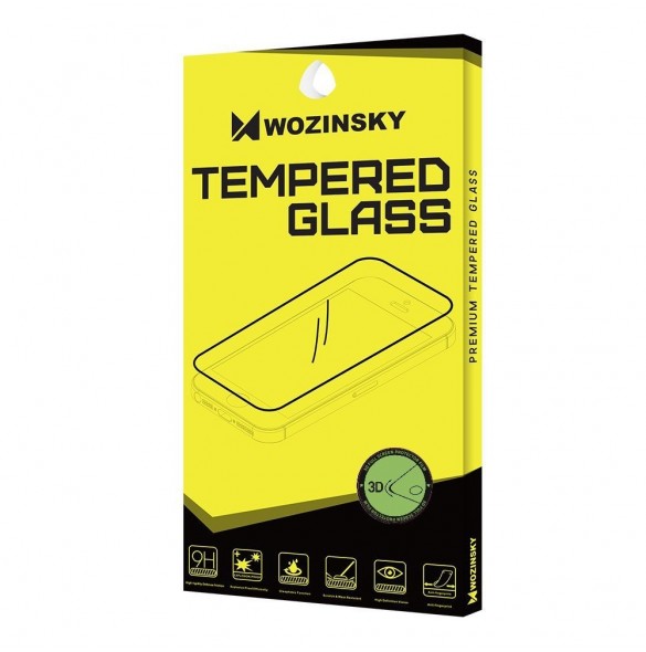 Wozinsky 3D Screen Protector Film Full Coveraged skärmskydd full täckning med ramsväska vänlig för Xiaomi Mi Note 10 Pro - 2pcs