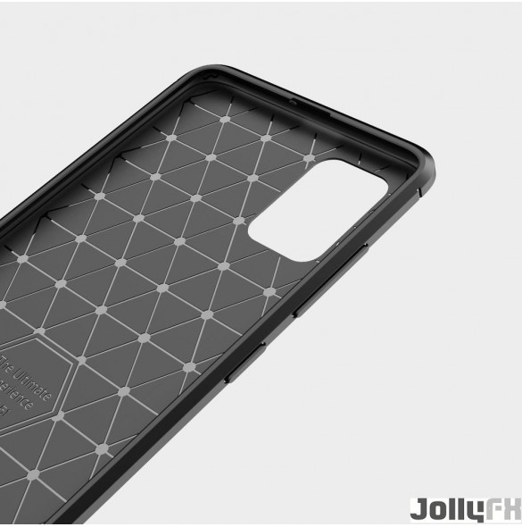 Svart och väldigt snyggt omslag Samsung Galaxy A51.