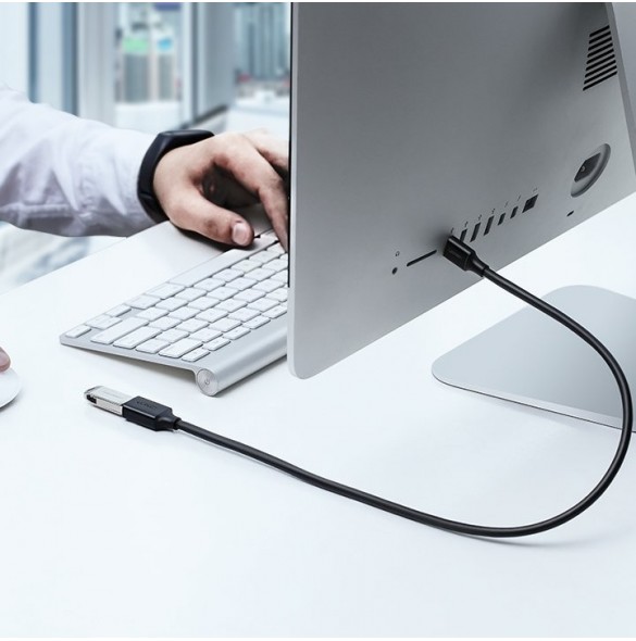 Ugreen USB 3.0 (hona) - USB 3.0 (hane) kabel förlängningssladd 1 m - Svart (10368) Ex-display