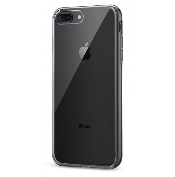 Spigen Liquid Crystal fallet täcker iPhone 8 Plus / 7 Plus - Genomskinlig