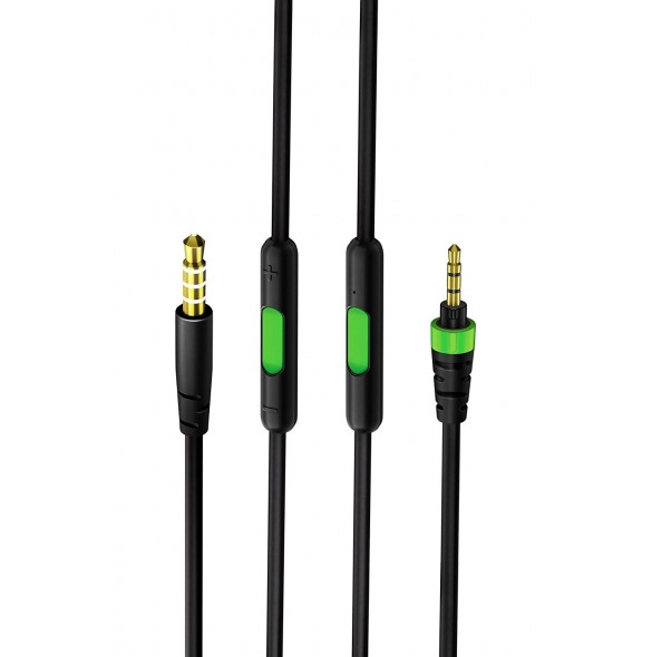 Razer Kraken Mobile - Analoga Gaming och Musikhörlurar Neon Grön