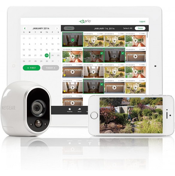 Arlo VMS3130 HD Smart Home Security CCTV Camera System - Vit