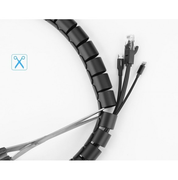 Enkel att använda kabel placering i locket