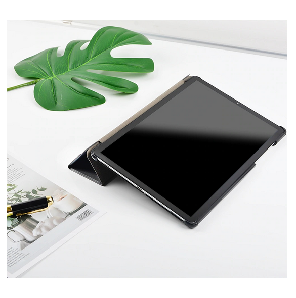 Svart och väldigt snyggt omslag Samsung Galaxy TAB 2 2019.