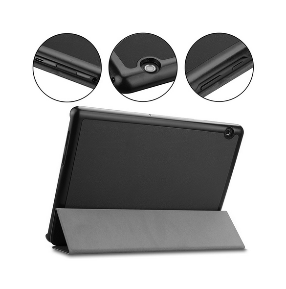 Svart och väldigt elegant lock Huawei MediaPad T3 7.