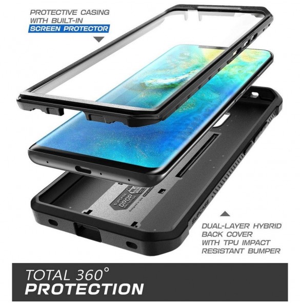 Supcase Unicorn Beetle Pro Huawei Mate 20 Pro - Svart