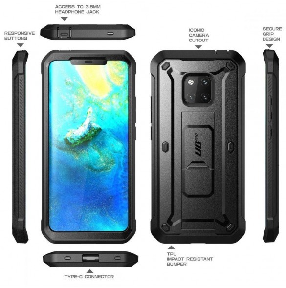 Supcase Unicorn Beetle Pro Huawei Mate 20 Pro - Svart