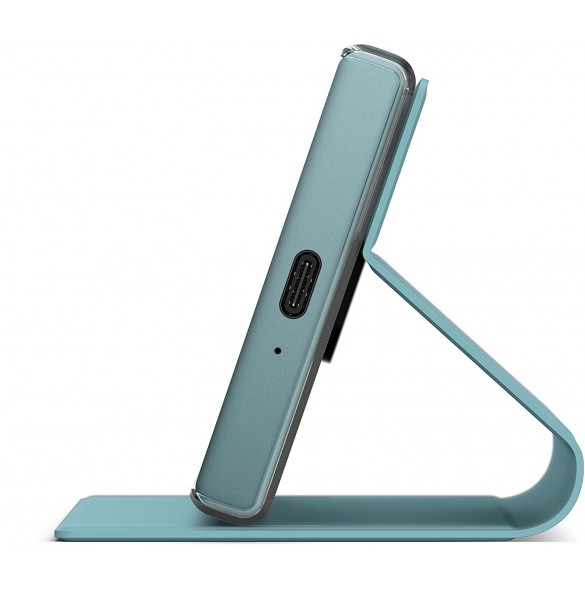 Sony Style Cover Stand SCSG60 vikbart fodral för Sony Xperia XZ1 Compact - Blå
