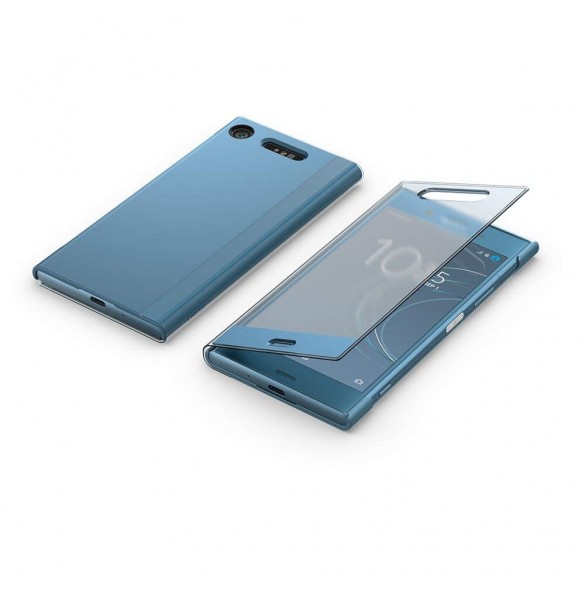 Sony Style Cover Stand SCTG50 Vikbart fodral för Sony XPERIA XZ1 - Blå