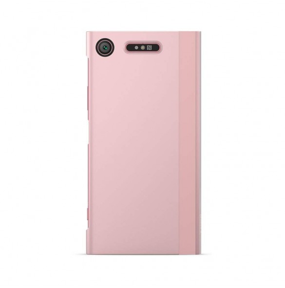 Sony Style Cover Stand SCTG50 Vikbart fodral för Sony XPERIA XZ1 - Rosa