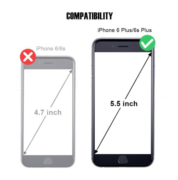Apple Silicone Case till iPhone 6 Plus - Vit (MGRF2ZM/A)