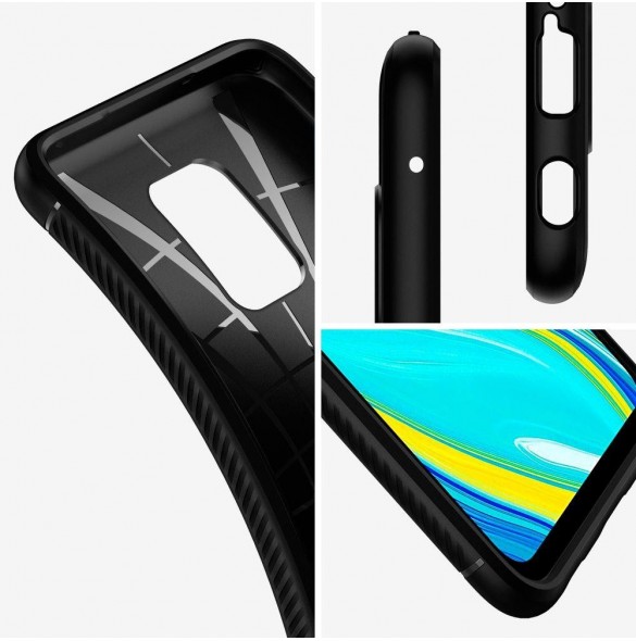 Xiaomi Redmi Note 9S / 9 Pro / 9 Pro Max och väldigt snyggt skydd från Spigen.