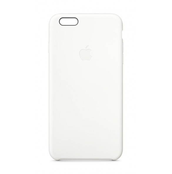 Apple Silicone Case till iPhone 6 Plus - Vit (MGRF2ZM/A)
