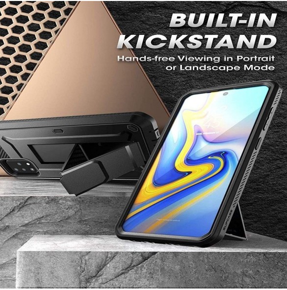 Svart och väldigt snyggt omslag Samsung Galaxy A51.