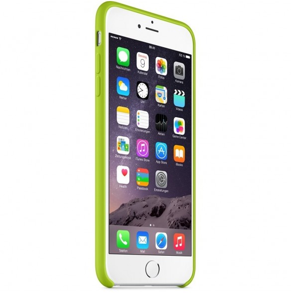 Apple MGXX2ZM/A Silicone Case till iPhone 6 Plus - Grön