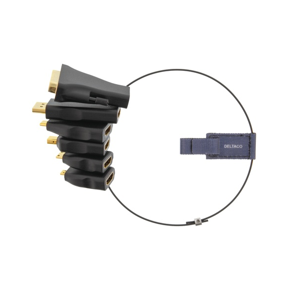 DisplayPort Man till HDMI (4K / 60Hz) A / F-adapter