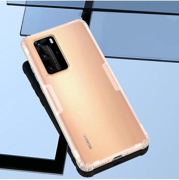 Genomskinlig och mycket snygg täcka Huawei P40 Pro.