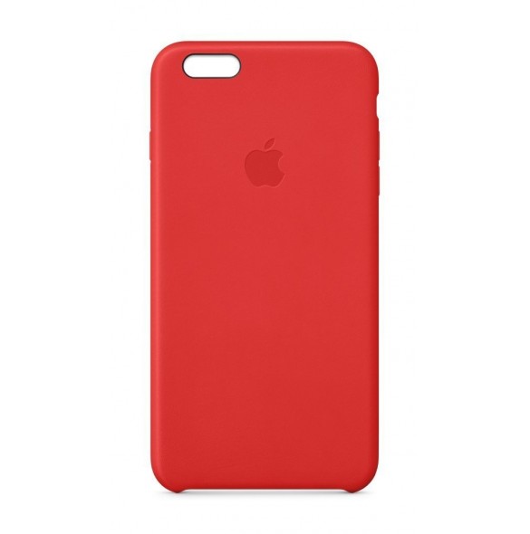 Apple MGQY2ZM/A Leather Case Skal till iPhone 6 Plus - Röd