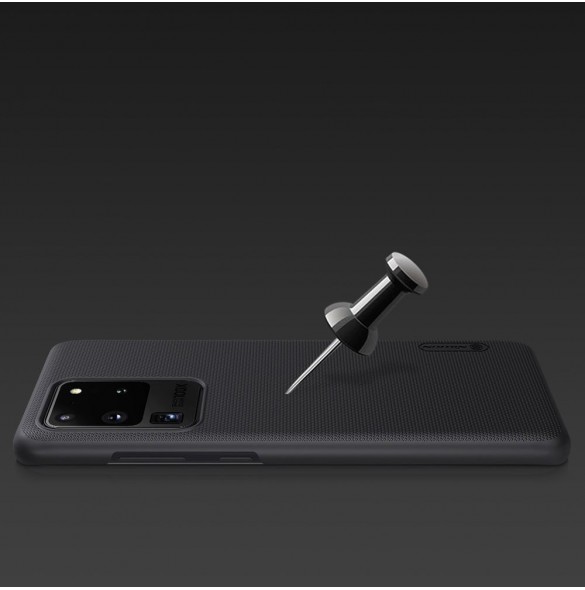 Ett elegant fodral för Med det här omslaget kommer du att vara lugn mot Samsung Galaxy S20 Ultra.