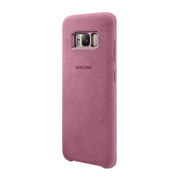 EF-XG950APE Samsung Alcantara Cover Skalför G950 Galaxy S8 - Rosa