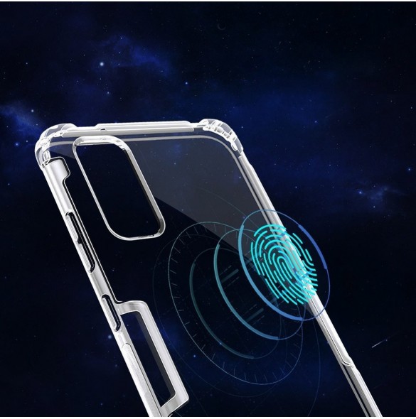 Ett elegant fodral för Med det här omslaget kommer du att vara lugn mot Samsung Galaxy S20.