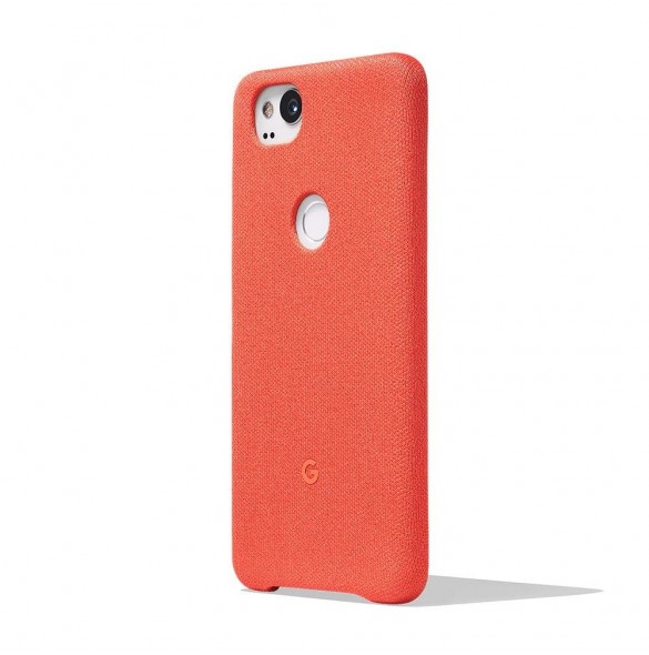 Google GA00162 Case Cover Fabric Skal till Google Pixel 2 - Coral