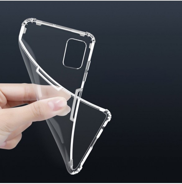 Genomskinlig och väldigt snygg täckning Samsung Galaxy A51.