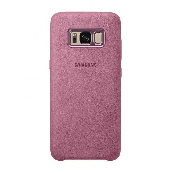 EF-XG950APE Samsung Alcantara Cover Skalför G950 Galaxy S8 - Rosa