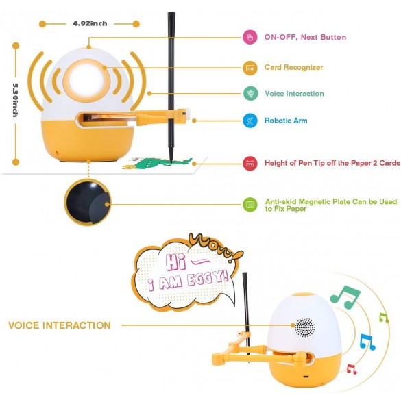 WEDRAW Educational Robot Toys,  Interactive Robot