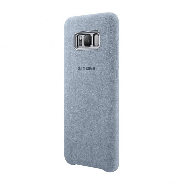 EF-XG955AME Samsung Alcantara Cover Skalför G955 Galaxy S8 Plus - Mint