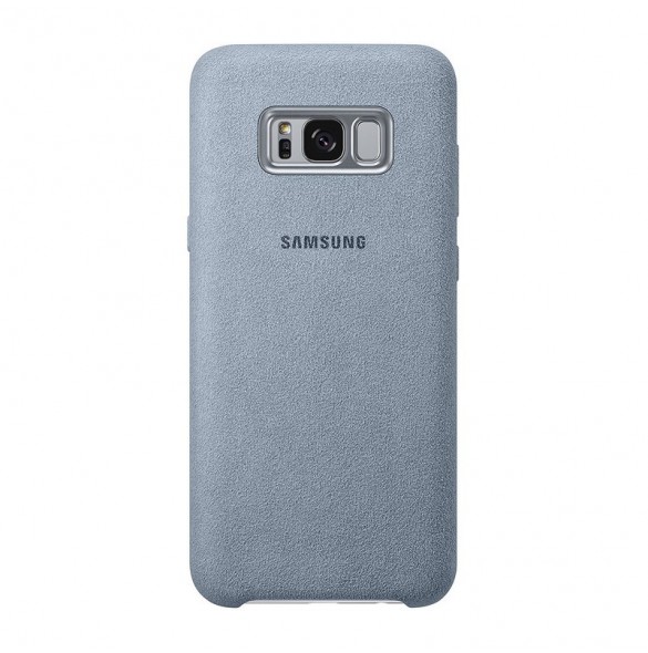 EF-XG955AME Samsung Alcantara Cover Skalför G955 Galaxy S8 Plus - Mint