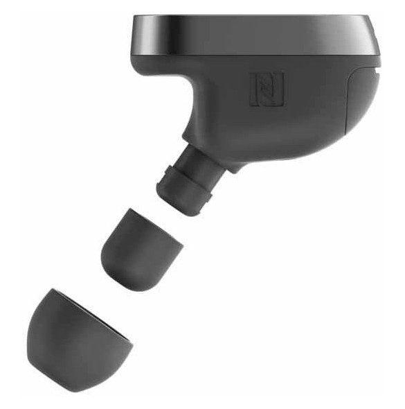 Sony Ear XEA10 In-Ear NFC Bluetooth Headphones with Voice Control - Svart