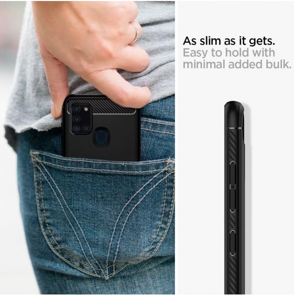 Samsung Galaxy A21s kommer att skyddas av detta fantastiska skydd.