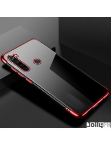 Rött och mycket snyggt omslag Motorola Moto G8 Play.