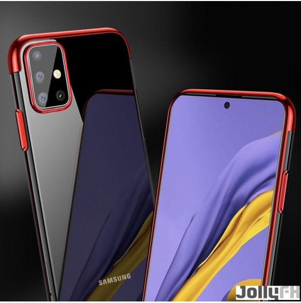 Rött och väldigt snyggt omslag Samsung Galaxy A51.