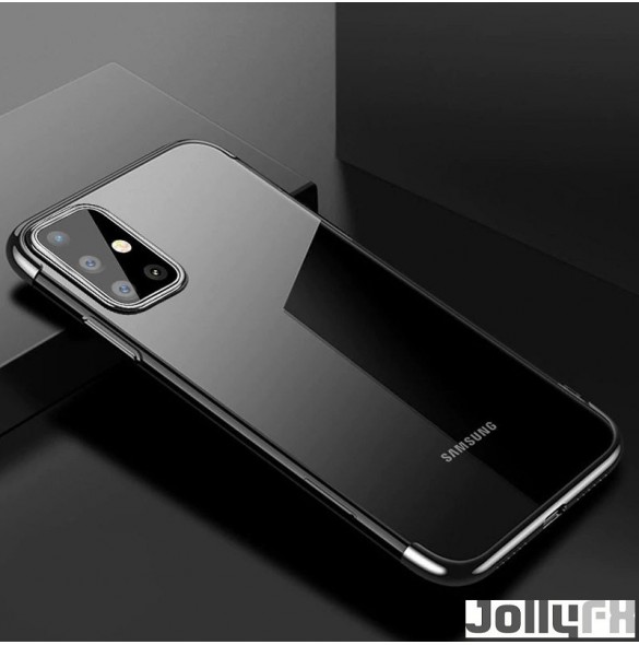 Svart och väldigt snyggt omslag Samsung Galaxy A71.