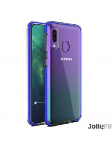 Mörkblå och väldigt snygg täckning Samsung Galaxy A20e.
